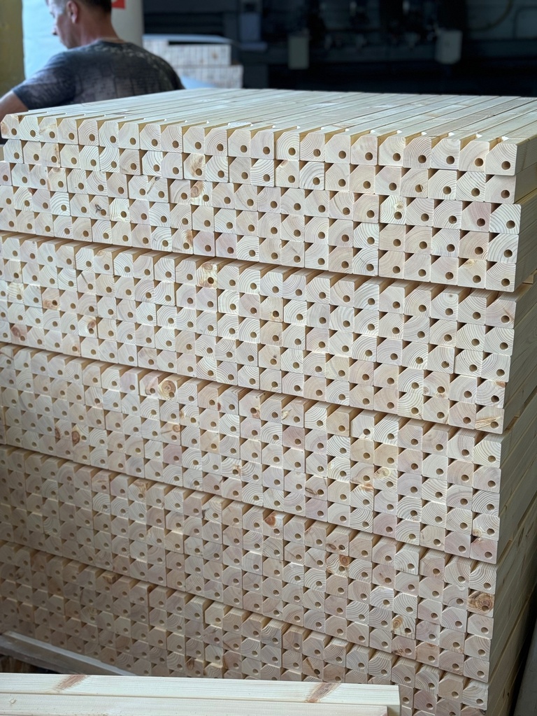 HAUGA Leg 724x44x44 pušis